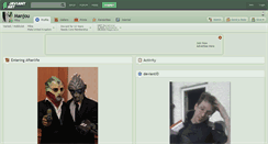 Desktop Screenshot of manjou.deviantart.com