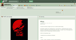 Desktop Screenshot of crackclown.deviantart.com