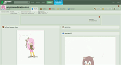 Desktop Screenshot of amyroseandshadowlove.deviantart.com