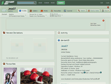 Tablet Screenshot of jess07.deviantart.com
