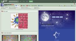 Desktop Screenshot of pegasusluna.deviantart.com