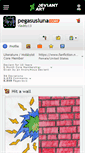 Mobile Screenshot of pegasusluna.deviantart.com