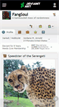 Mobile Screenshot of fangsoul.deviantart.com