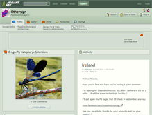 Tablet Screenshot of othersign.deviantart.com