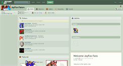 Desktop Screenshot of jayfox-fans.deviantart.com