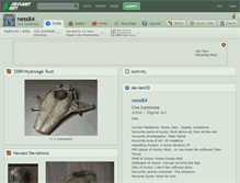 Tablet Screenshot of ness84.deviantart.com
