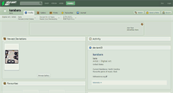 Desktop Screenshot of karabara.deviantart.com