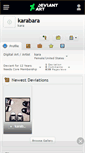 Mobile Screenshot of karabara.deviantart.com