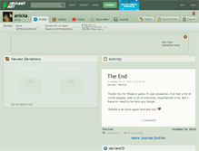 Tablet Screenshot of anicka.deviantart.com