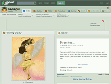 Tablet Screenshot of naynayjax.deviantart.com