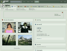 Tablet Screenshot of jugbug.deviantart.com