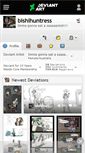 Mobile Screenshot of bishihuntress.deviantart.com
