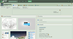 Desktop Screenshot of muhamm3d-i.deviantart.com
