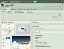 Tablet Screenshot of muhamm3d-i.deviantart.com