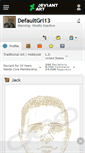 Mobile Screenshot of defaultgrl13.deviantart.com
