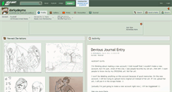 Desktop Screenshot of dorkydeymx.deviantart.com