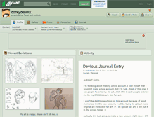 Tablet Screenshot of dorkydeymx.deviantart.com