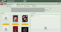 Desktop Screenshot of jonzye.deviantart.com
