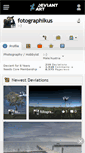 Mobile Screenshot of fotographikus.deviantart.com