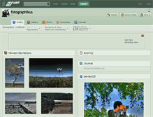 Tablet Screenshot of fotographikus.deviantart.com