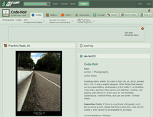 Tablet Screenshot of code-noir.deviantart.com
