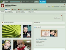 Tablet Screenshot of anh0nestmistake.deviantart.com