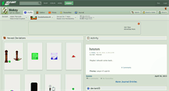 Desktop Screenshot of blobzy.deviantart.com