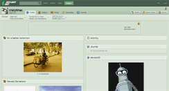 Desktop Screenshot of crazytmac.deviantart.com