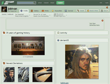 Tablet Screenshot of jobiwan.deviantart.com
