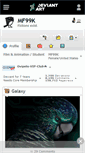 Mobile Screenshot of mf99k.deviantart.com