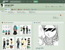Tablet Screenshot of catt-gal-2006.deviantart.com