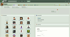 Desktop Screenshot of hbkplz.deviantart.com