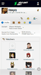 Mobile Screenshot of hbkplz.deviantart.com