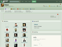 Tablet Screenshot of hbkplz.deviantart.com