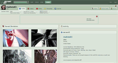 Desktop Screenshot of madness83.deviantart.com