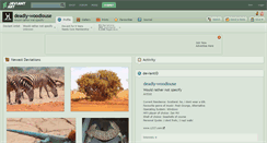 Desktop Screenshot of deadly-woodlouse.deviantart.com