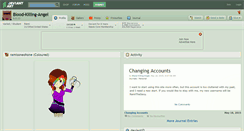 Desktop Screenshot of blood-killing-angel.deviantart.com