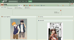 Desktop Screenshot of kitdg.deviantart.com