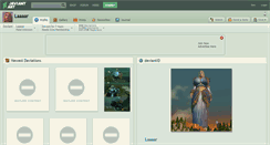 Desktop Screenshot of laaaar.deviantart.com