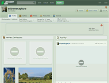 Tablet Screenshot of extremecapture.deviantart.com