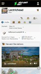 Mobile Screenshot of lectrichead.deviantart.com