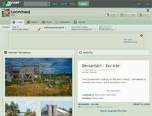 Tablet Screenshot of lectrichead.deviantart.com