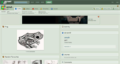 Desktop Screenshot of annuh.deviantart.com