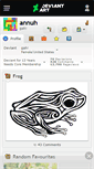 Mobile Screenshot of annuh.deviantart.com