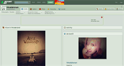 Desktop Screenshot of hinatakonan.deviantart.com