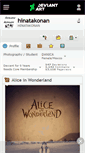 Mobile Screenshot of hinatakonan.deviantart.com