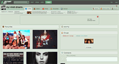 Desktop Screenshot of my-violet-dreams.deviantart.com