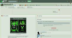 Desktop Screenshot of kiawerewolf123.deviantart.com