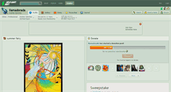 Desktop Screenshot of llamadorada.deviantart.com