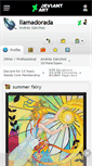 Mobile Screenshot of llamadorada.deviantart.com